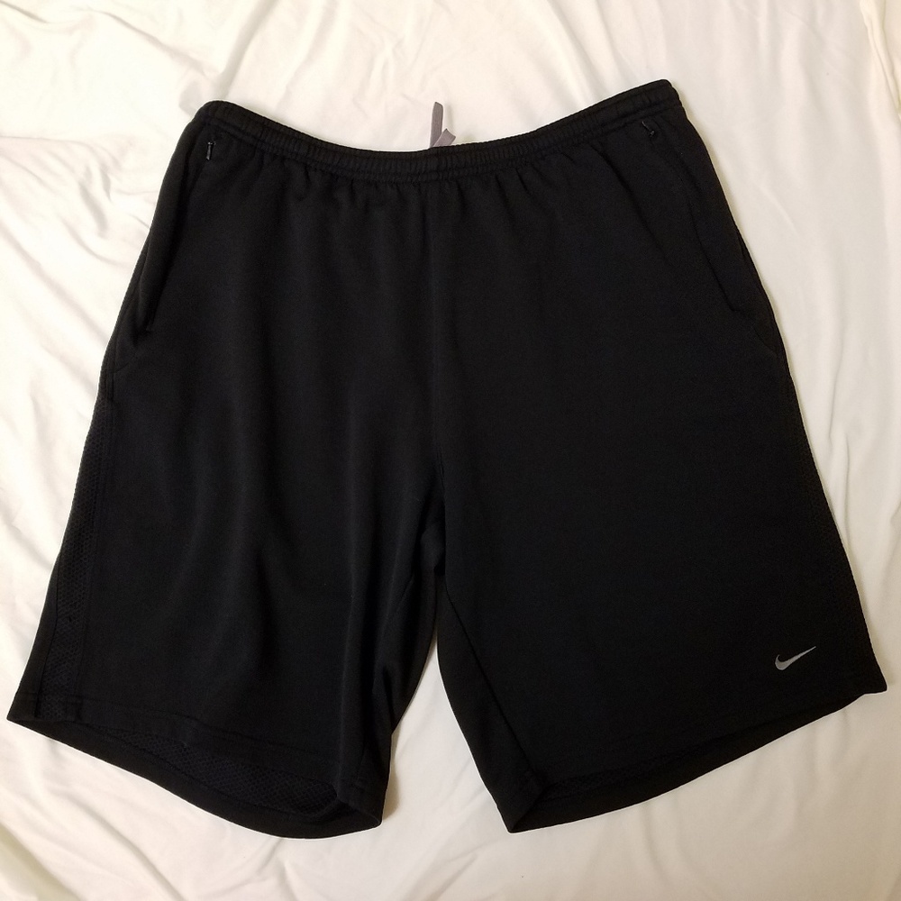 Nike black dri fit shorts